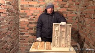 видео Гипсовая плитка своими руками: способы изготовления