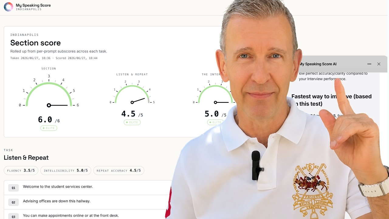 Platform Demo: TOEFL Speaking Tool