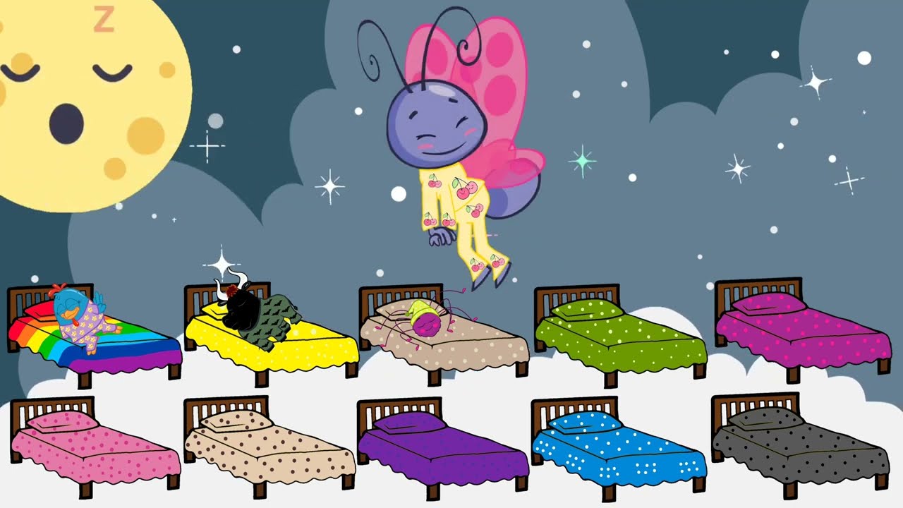 Pijaminhas da turma da Galinha Pintadinha | Máscaras de dormir