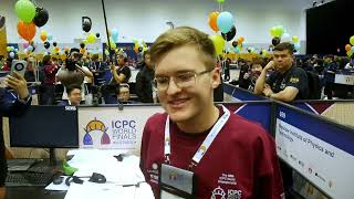 2024 ICPC World Finals Postcontest Interview by Andrew He (ecnerwala)