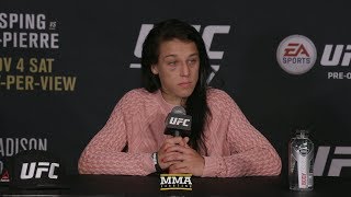 UFC 217: Joanna Jedrzejczyk Post-Fight Press Conference - MMA Fighting