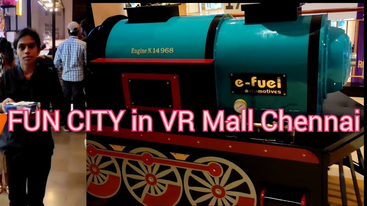 VR Mall Part 2/ Fun city/Anna Nagar Chennai/kids play area/Biggest