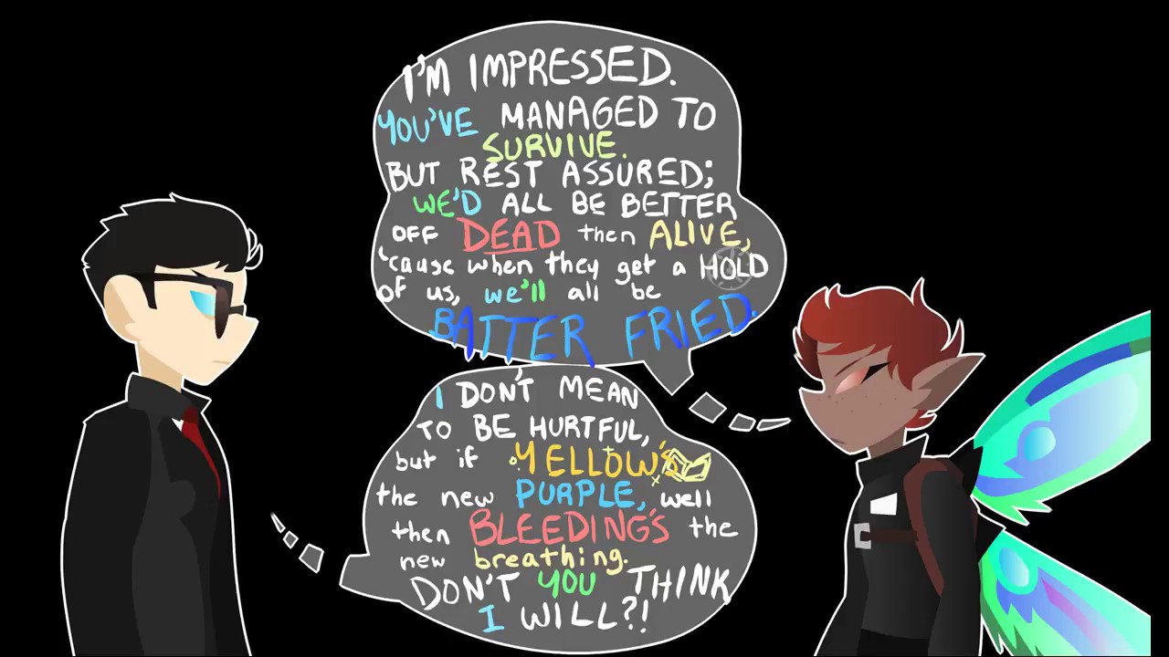 an ugly, fowl story [speedpaint]