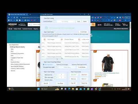 Tutorial  Web Scraping Dengan Extension Chrome Easy Web Data Scraper