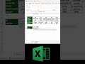 hlookup in excel 👍 #excel #exceltutorial