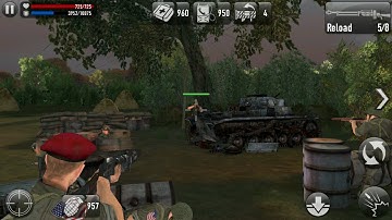 Frontline Commando: D-Day Gameplay | Map : - Sword | Mission : - 6 ( Juno : D-Day 2020Z )