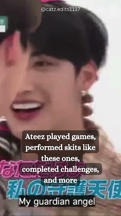 Have you seen this Ateez variety show?  #ateez #ateezedit #kpop #atinys #kangonbox #ateezquiz