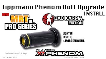 TechT MRT Phenom Bolt Installation - For the Tippmann Phenom Paintball Gun