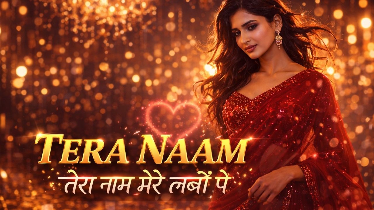 Tera Naam Mere Labon Pe 💖 | तेरा नाम मेरे लबों पे | New Bollywood Romantic Song