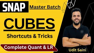 SNAP Master Batch | Cubes | Shortcuts & Tricks | Session 3 | SNAP 2024 | Udit Saini