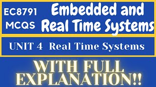 #EC8791_Embedded_and_Real_Time_Systems_mcqs|UNIT_4_Real_Time_Systems|Pranshi_verma