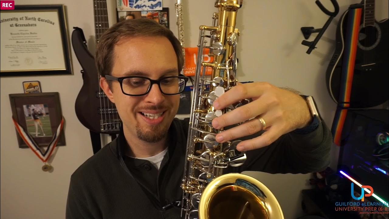 Alto Saxophoneput it together and hold it! YouTube