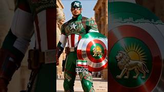 🌍🛡️ Captain America Around the World 🇷🇺🇪🇸🇫🇷🇲🇽🇪🇬🇮🇷
