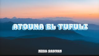 atouna el tufuli Nissa sabyan lirik + cover by Dcmd versi rock