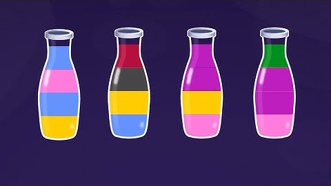 Water sort puzzle level 7- 12 #gggsun