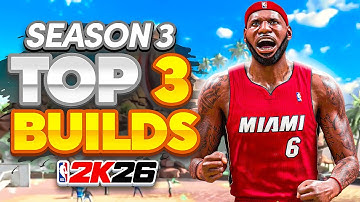 SEASON 3 BEST BUILDS on NBA 2K26! BEST POINT GUARD & BEST CENTER BUILD in NBA 2K26! Best Build 2K26!
