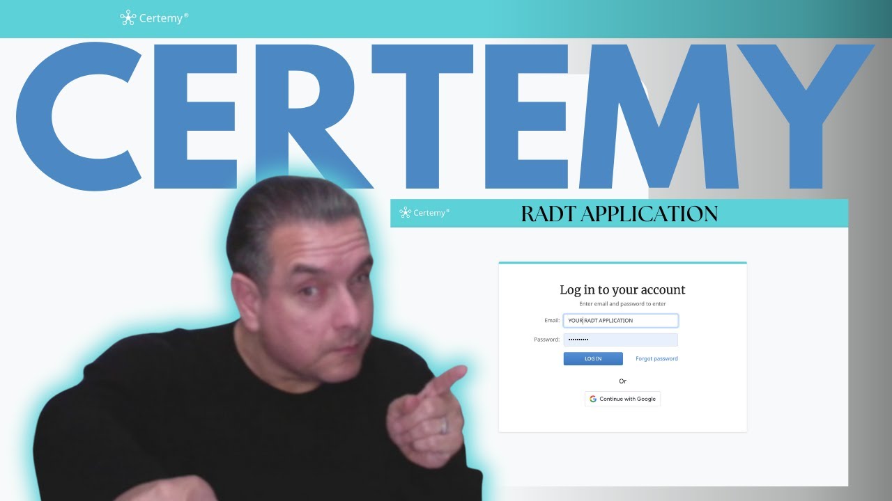 CERTEMY ESSENTIALS: Preparing for Your CCAPP RADT YouTube CERTEMY ESSENTIALS: Preparing for Your CCAPP RADT YouTube