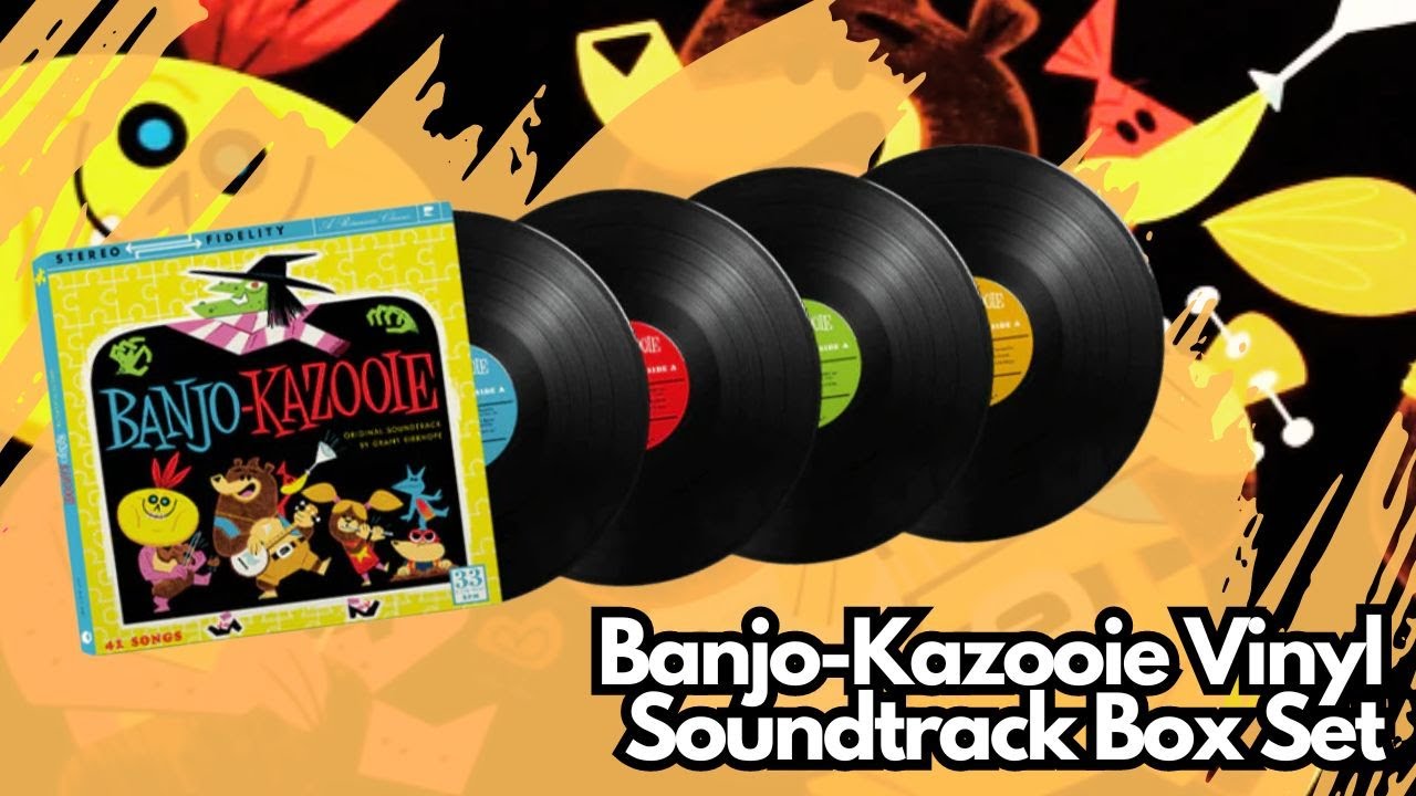 Banjo-Kazooie Vinyl Soundtrack I Fangamer I PixelCrib