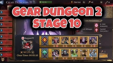 Gear Dungeon 2 Stage 10! No POD. Watcher of Realms.