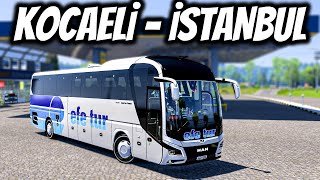 OTOBÜS AĞZINA KADAR DOLU !!! KOCAELİ OTOGAR  ISTANBUL ALİBEYKÖY OTOGAR | ETS 2 MAN LION'S COACH MOD