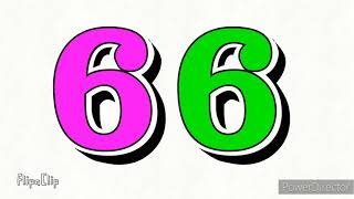 six is both green and pink number band 100-0