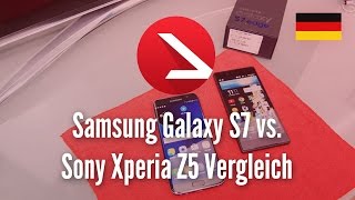 Samsung Galaxy S7 vs. Sony Xperia Z5 Vergleich [4K UHD]