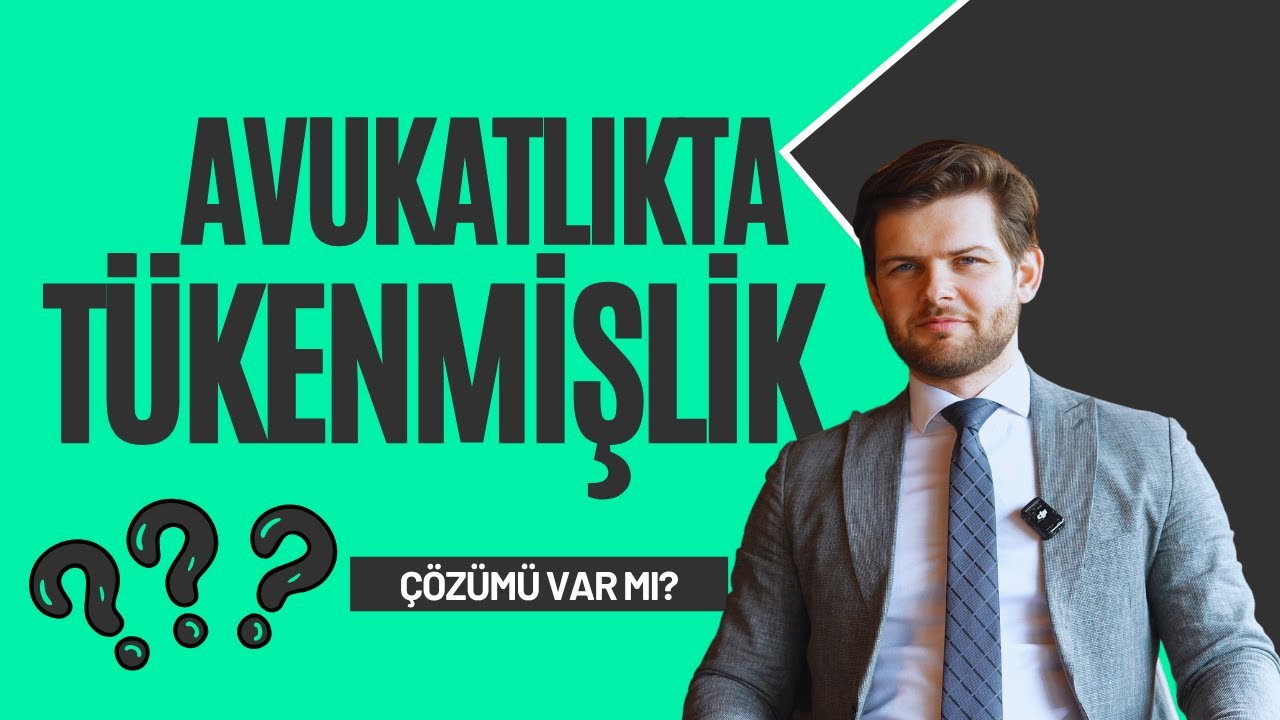 Avukatlar Neden Tükenir? Stresi Yönetmenin Pratik Yöntemleri
