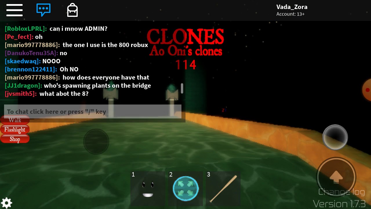 Roblox Midnight Horrors Ao Oni S Clones Youtube - the revenge of the ao oni roblox