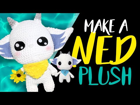 Crochet a cute NED plushie from Twenty One Pilots Chlorine Music Video
