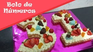 Como fazer bolo TENDÃŠNCIA 2018 em forma de nÃºmeros - 2018 NUMBER CAKE TRENDS
