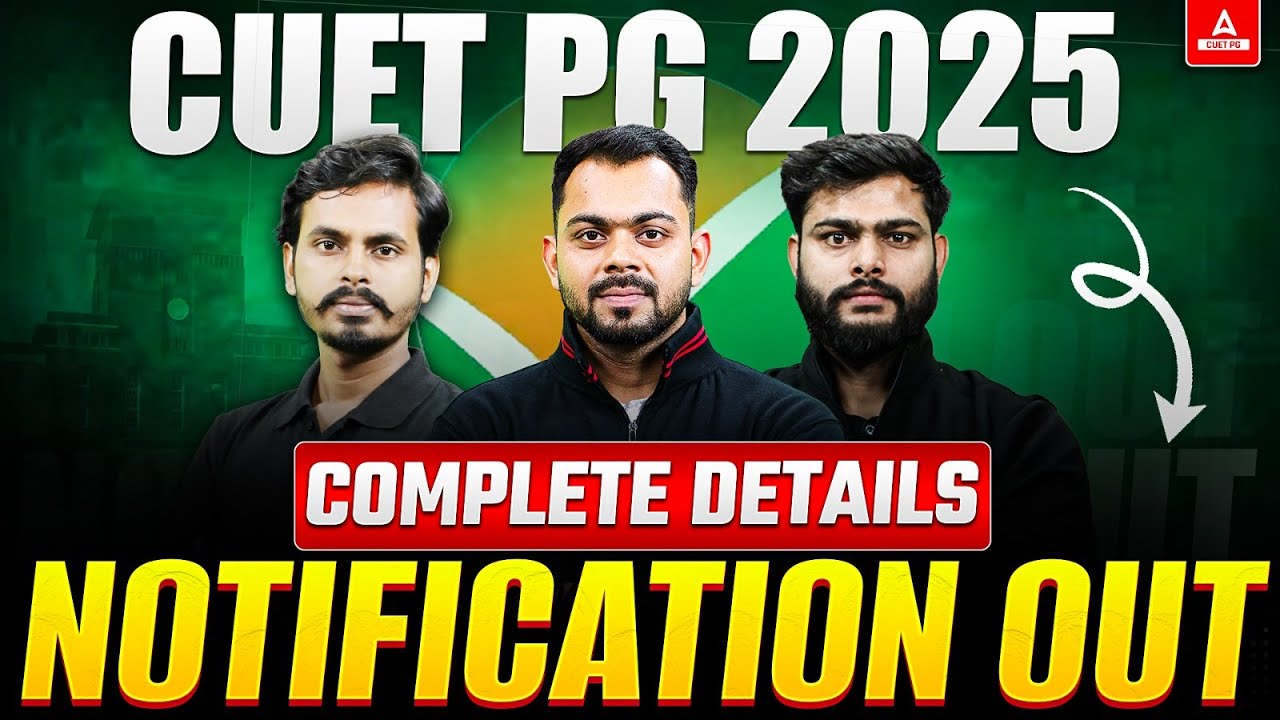 CUET PG 2025 Application Form OUT 📝🔥 CUET PG Latest Update | CUET PG ...