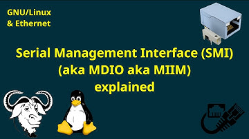 GNU/Linux & Ethernet: Serial Management Interface (SMI) aka MDIO aka MIIM explained