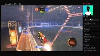 Grinding The Rocket Pass And Chatting