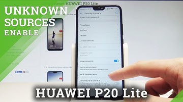How to Allow Unknown Sources in HUAWEI P20 Lite - Apps Installation in EMUI |HardReset.Info