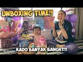 UNBOXING KADO BIRTHDAY DEDE KATHERINE BANYAK BANGET GUYS‼