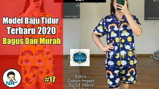 🔴 Model Baju Tidur Wanita Terbaru 2020 Celana Pendek Cocok Untuk Remaja Bagus Dan Murah #17