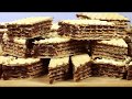 Balkan no bake wafer cake oblatne oblande