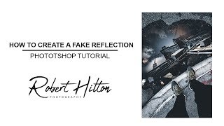 NEW! HOW TO FAKE A REFLECTION IN PHOTOSHOP TUTORIAL Resimi