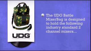 UDG Battle Mixer Bag Army Green - DJkit.com