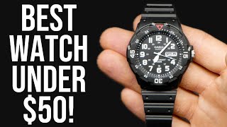 My New Favorite Budget EDC Watch Under $50! Casio MRW-200H Review!