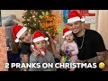 SPECIAL CHRISTMAS VLOG + CHRISTMAS PRANKS (GF GOT EXTREMELY UPSET)