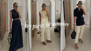 KEY PIECES FOR SUMMER | HOW TO UPDATE YOUR SUMMER WARDROBE LOOOKBOOK