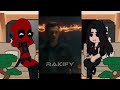 Deadpool y Vanessa reaccionan a spiderman | 1/2 | 🎉especial año nuevo🎉 spiderman x deadpool.