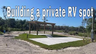 Building your own RV spot l Vacant land for RV parking l Buying RV lot l investment RV real estate