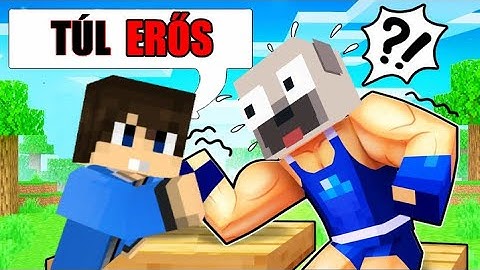 TÚL ERŐS LETT DANI A MINECRAFTBAN!