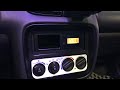 Hidden Radio and Miata Clock install in the Stratus