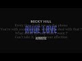Rude Love Piano Version Becky Hill Karaoke Rude Love Piano Version Becky Hill Karaoke