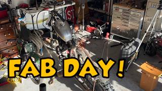 Making Scrap Metal NOT THAT! Brake Switch, Rear Brake Pedal, and Fender Mount on the XS650!