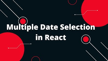 🔥 Master React Datepicker: Select Multiple Dates Like a Pro! 📅✨