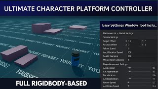 [Unity Asset Store] Complete Physics Platformer Framework